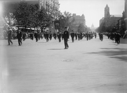 Parade On Pennsylvania Ave., between 1910 and 1921.