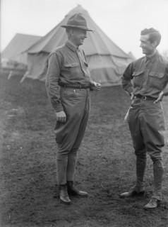 Plattsburg Reserve Officers Training Camp - Tom Shipp, Right, 1916.