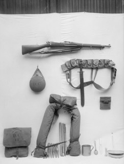 Plattsburg. Reserve Officers Training Camp - Kit Taken By D.C. Men To Plattsburg, 1916.