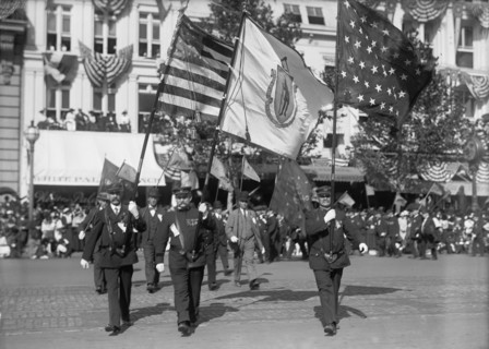 Preparedness Parade - G.A.R. Units in Parade, 1916.