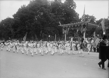 Preparedness Parade - Reviewing Stand, 1916.