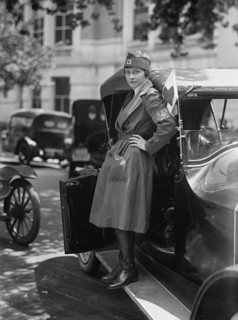 Red Cross Motor Corps - Groups, 1917.
