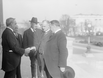 Saulsbury, Willard, Senator from Delaware, 1913-1919. Left, 1916.