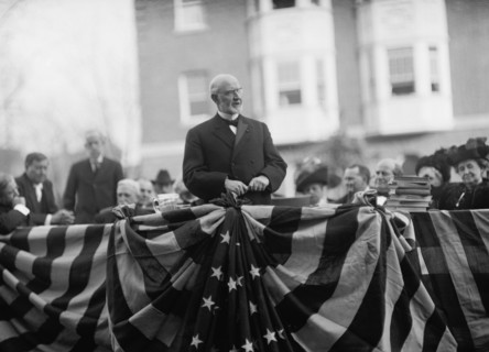 Sibley Memorial Hospital Cornerstone Laying - Bishop Cranston, Speaking, 1913 i.e. 1912 Nov. 11.