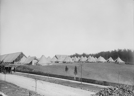 Woman's National Service School, Under Woman's Section, Navy League, Camp; General View, 1916.