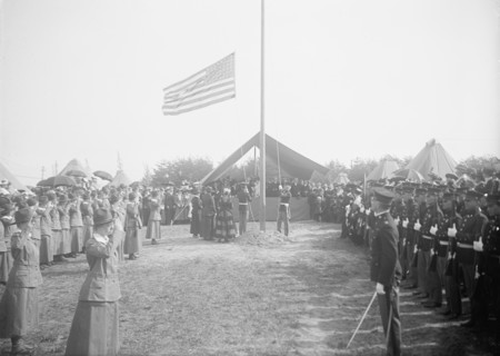 Woman's National Service School, Under Woman's Section, Navy League, Review, 1916.