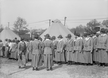 Woman's National Service School, Under Woman's Section, Navy League, Review, 1916.