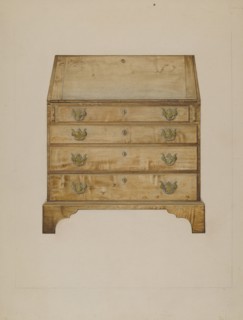 Writing Desk, 1935/1942.