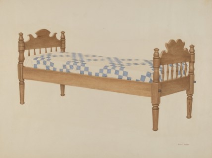 Small Day Bed, c. 1940.