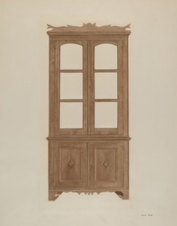 China Closet, c. 1940.
