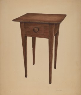 Table, c. 1940.