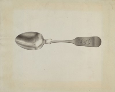 Silver Tablespoon, c. 1939.