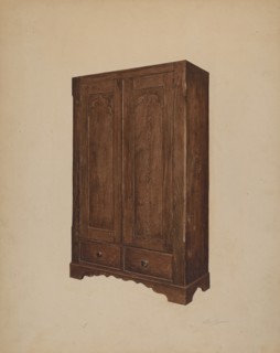 Wardrobe, c. 1939.