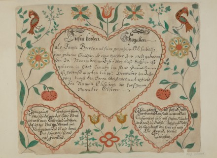 Fraktur, 1935/1942.