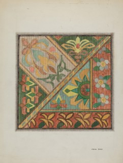 Sofa - Pillow Top, c. 1937.