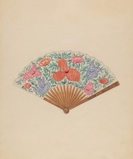 Fan, c. 1936.