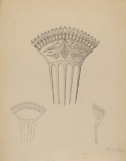 Comb, c. 1936.