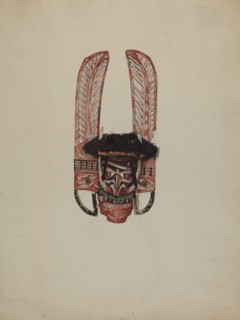 Dance Mask, 1935/1942.