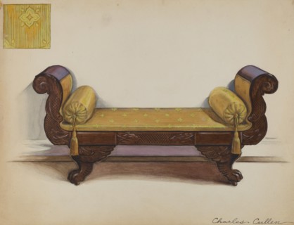 Settee, 1936.