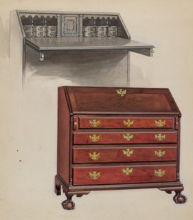 Desk, 1935/1942.