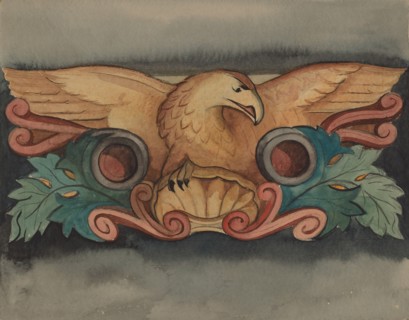 Hose Holder, c. 1936.