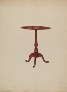 Table, c. 1940.