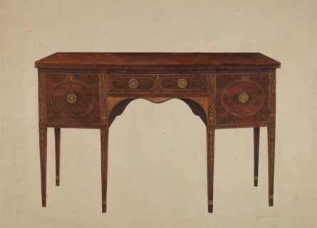Sideboard, c. 1938.