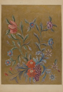Detail of Painting on Altar Panel, c. 1936.