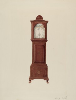Hall Clock (Miniature), c. 1936.