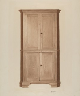 Triangular Corner Safe, c. 1941.