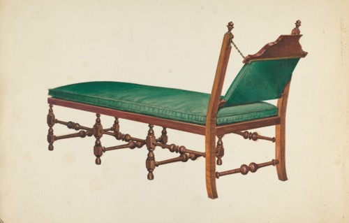 Day Bed, c. 1953.