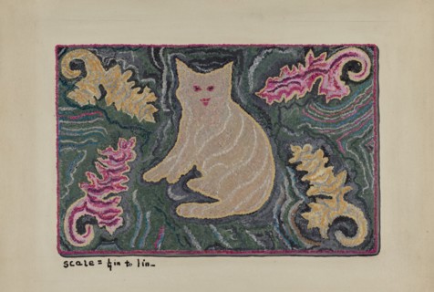 Rug, c. 1940.