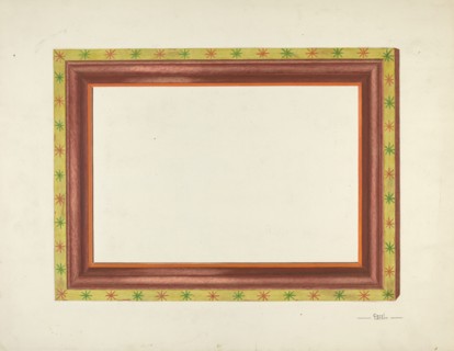 Zoar Picture Frame, c. 1937.