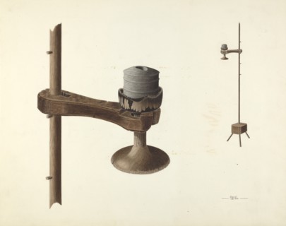 Zoar Floor Lighting Device, c. 1938.