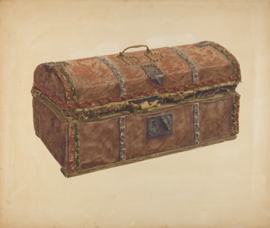 Skin Covered Trunk, c. 1939.
