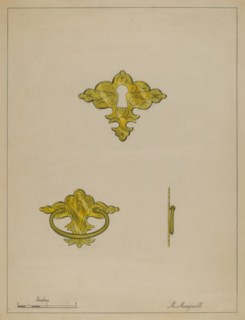 Drawer Pull, c. 1936.