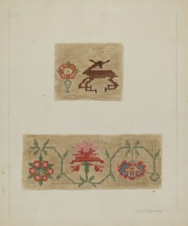 Sampler, 1935/1942.