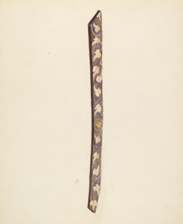 Ship's Carving, 1935/1942.