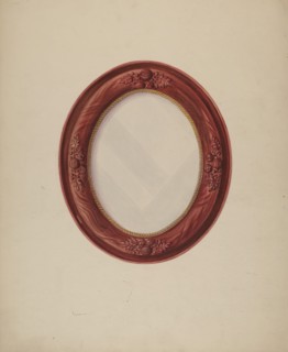 Elliptical Picture Frame, 1935/1942.