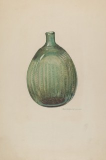 Flask (Swirl), c. 1940.