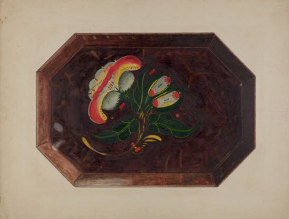 Toleware Tray, c. 1941.