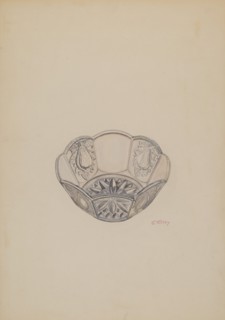 Dessert Dish, c. 1941.