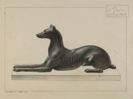 Greyhound, c. 1938.