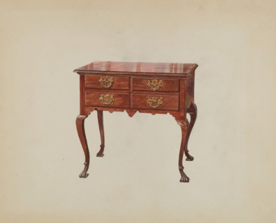 Lowboy, c. 1936.