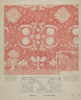 Hooked Rug, c. 1936.