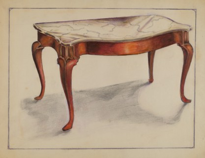 Marble Top Table, 1935/1942.