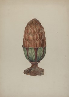 Finial, c. 1940.
