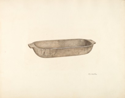 Dough Bowl, c. 1940.