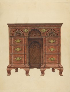 Table (Knee Hole), 1935/1942.