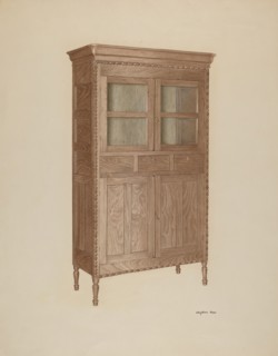 China Closet, c. 1940.